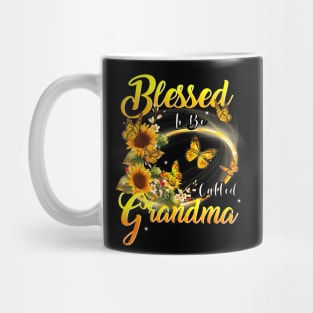 Blessed To Be Called Grandma Sunflower Lovers Grandma Mug